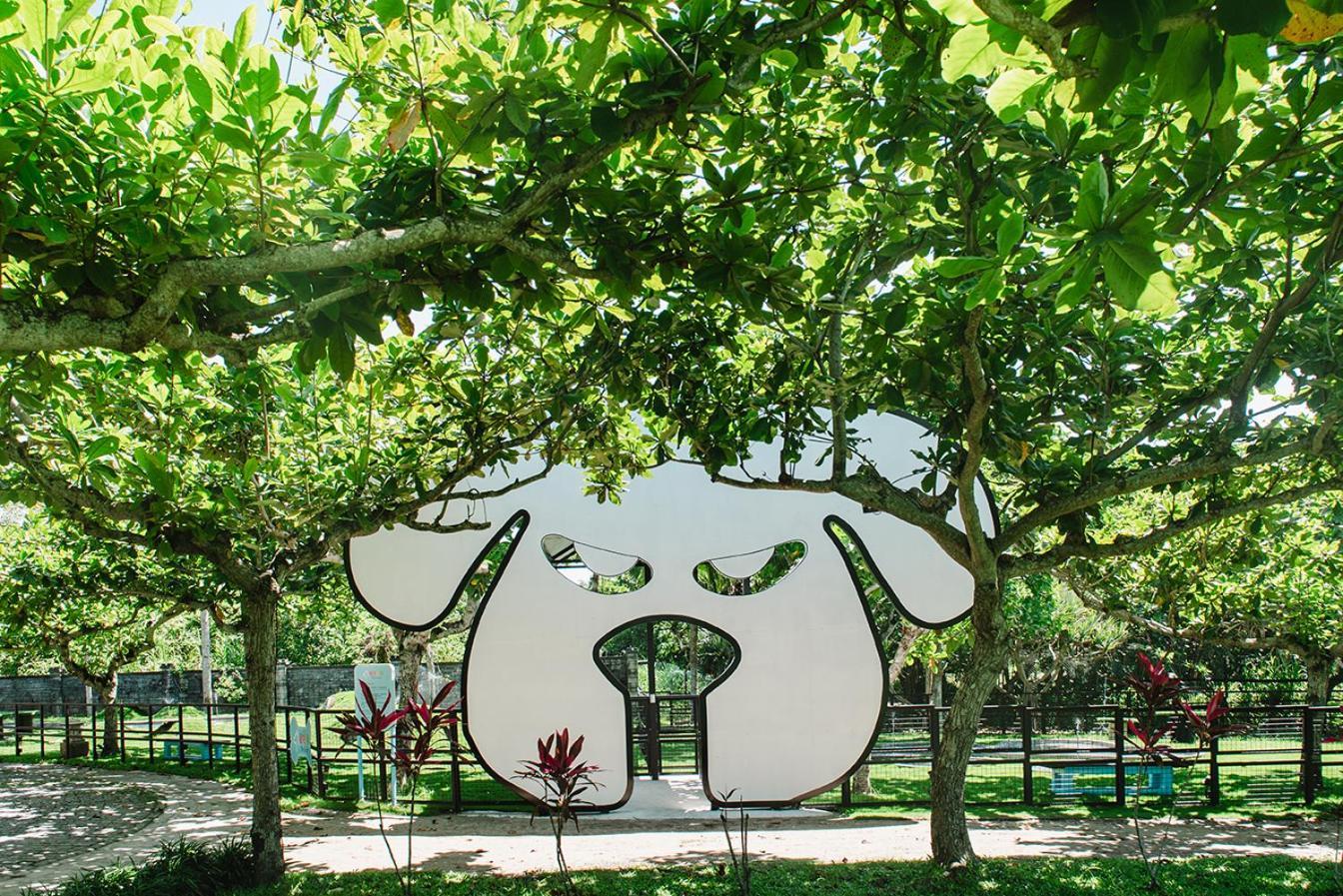 Promisedland Resort & Lagoon Shoufeng Exterior photo The park's logo